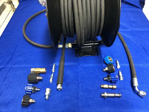 Wall mounted hose - mounted,