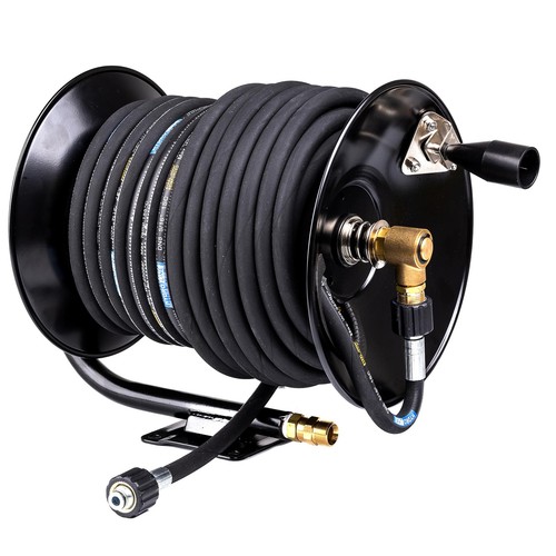 Reel with 50ft 15m hose - with,