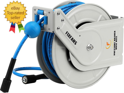 Pressure washer hose reel - pressure, with