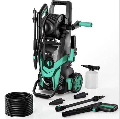 Pressure washer with - pressure,