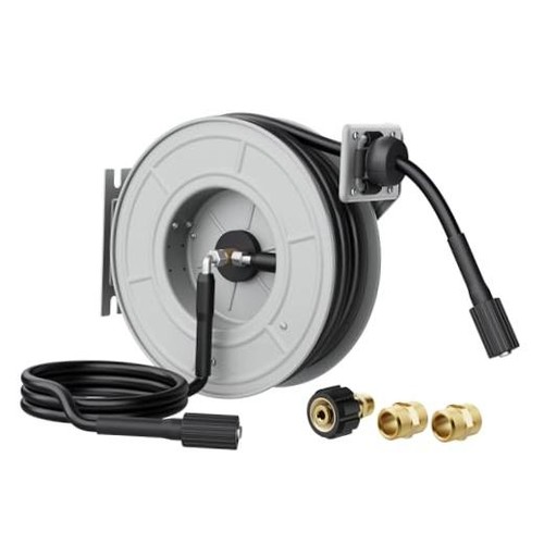 Retractable pressure washer - retractable,